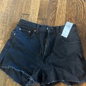 Abercrombie & Fitch black jean Shorts